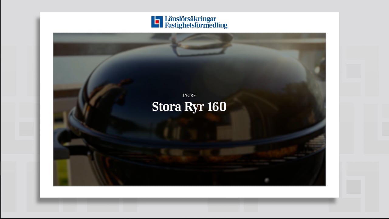 3 rum Villa på Stora Ryr 160 Lycke/Tofta Kungälvs kommun - video