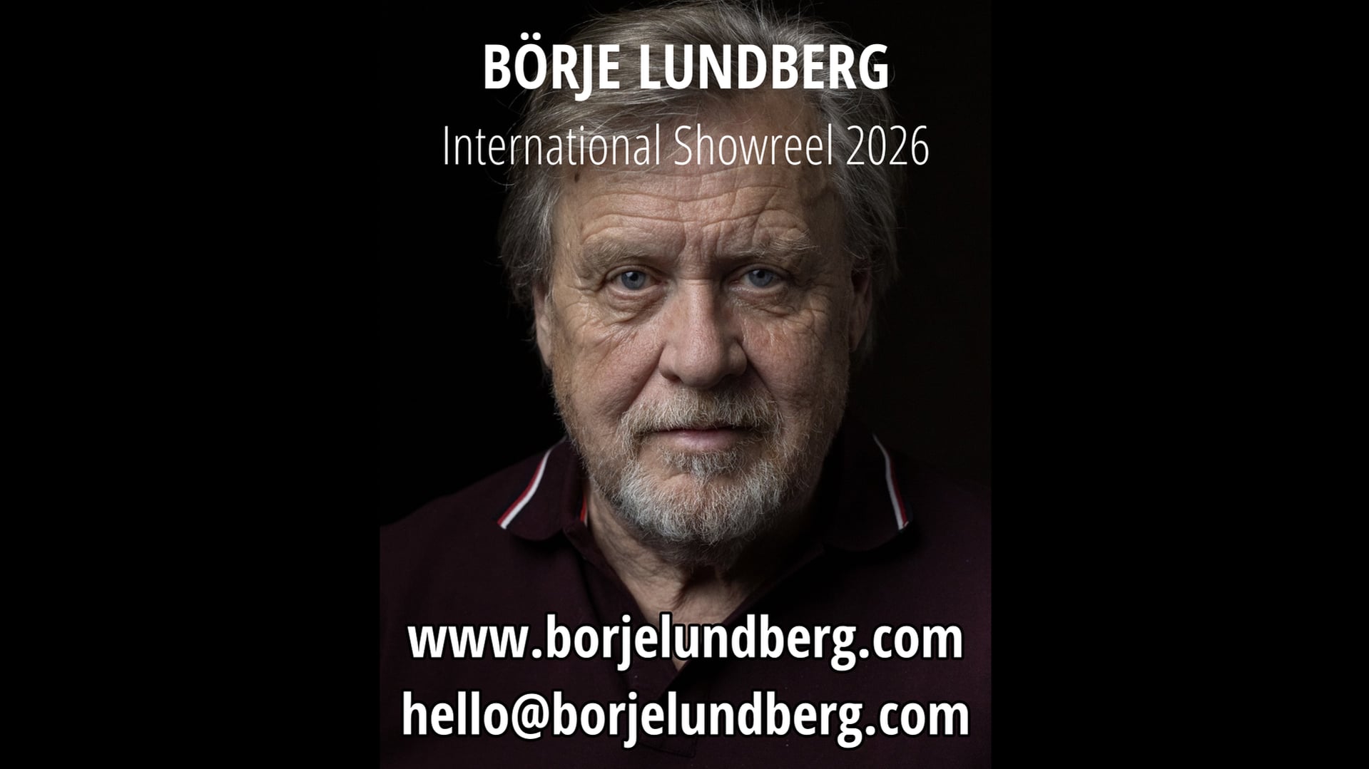 Börje Lundberg - International Showreel 2026 Börje Lundberg - International Showreel 2026