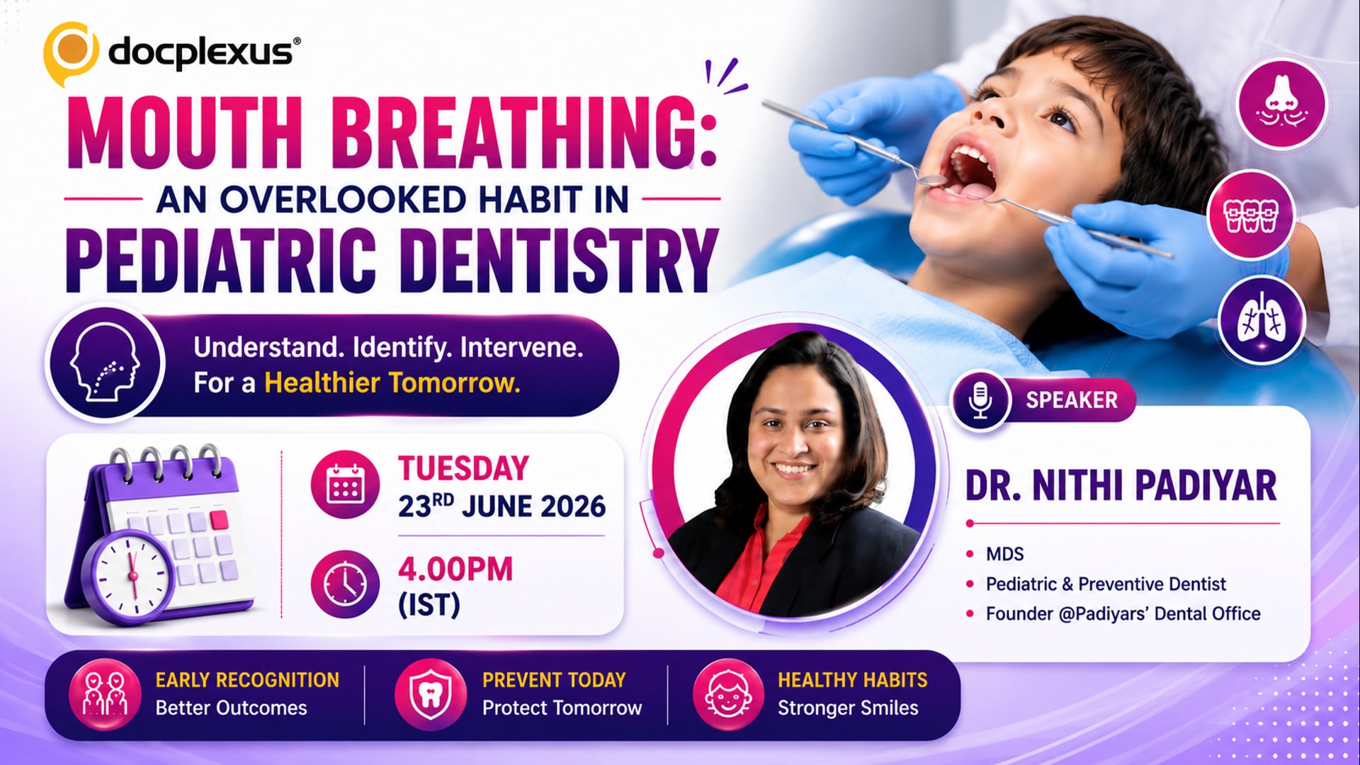 Mouth Breathing: An Overlooked Habit in Pediatric Dentistry