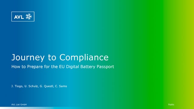 Journey to compliance. How to prepare for the EU Digital Battery Passport