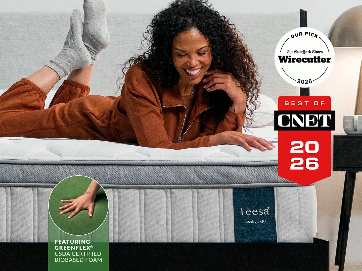 Legend Chill - Motion Isolating Cooling Hybrid Mattress | Leesa Sleep