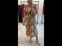 PHILIPPA LONDON TULIP LIBERTY COTTON LAWN DRESS