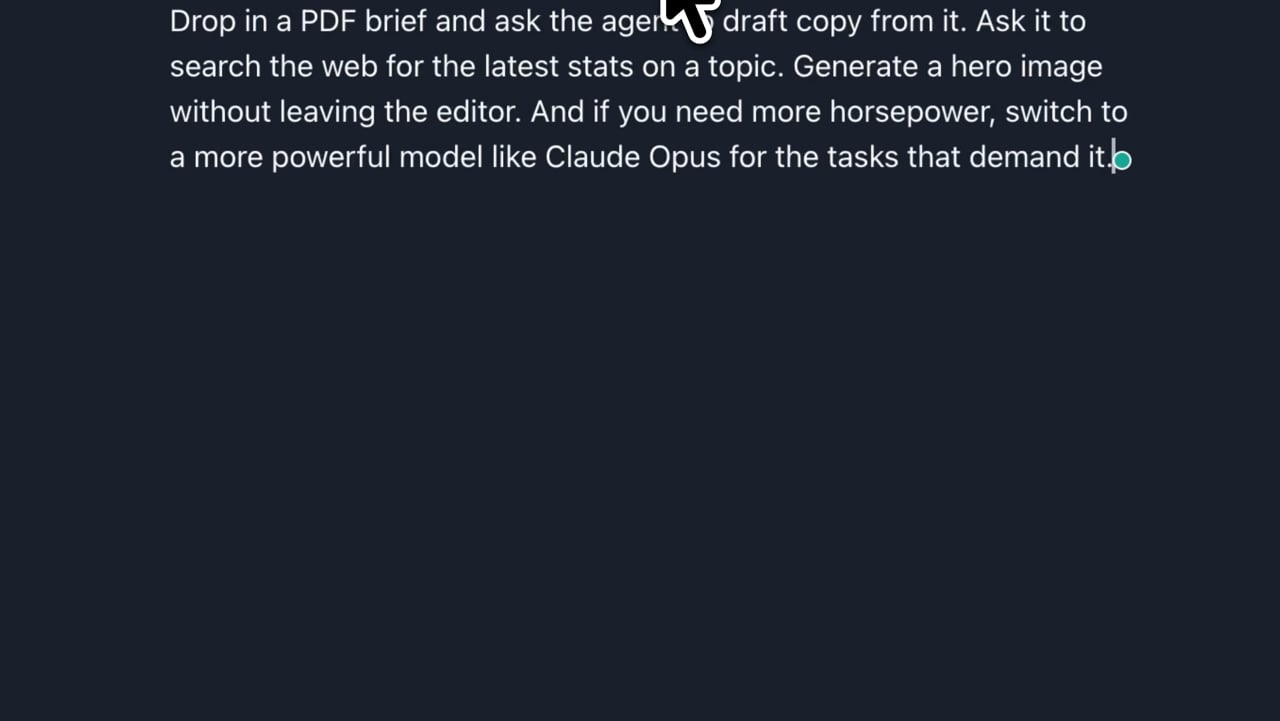 Insert components, not code