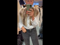 PHILIPPA LONDON RESTYLE VINTAGE FUR ANNIE BOLERO