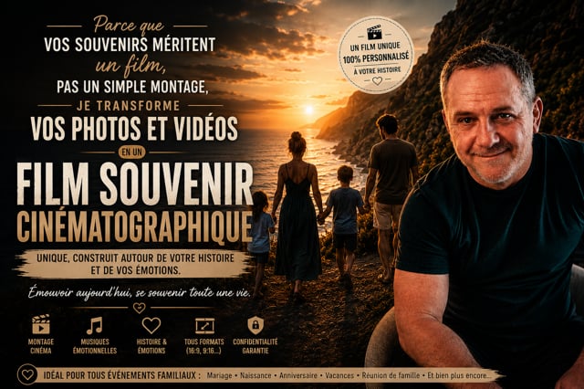 transformer vos vidéos de vacances et de famille en film souvenir cinématographique