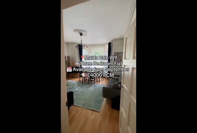 3 Bed Flat in Maida Vale from September  Main Photo