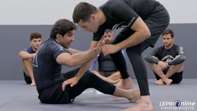 One Leg X to Belly Down Straight Ankle Lock
