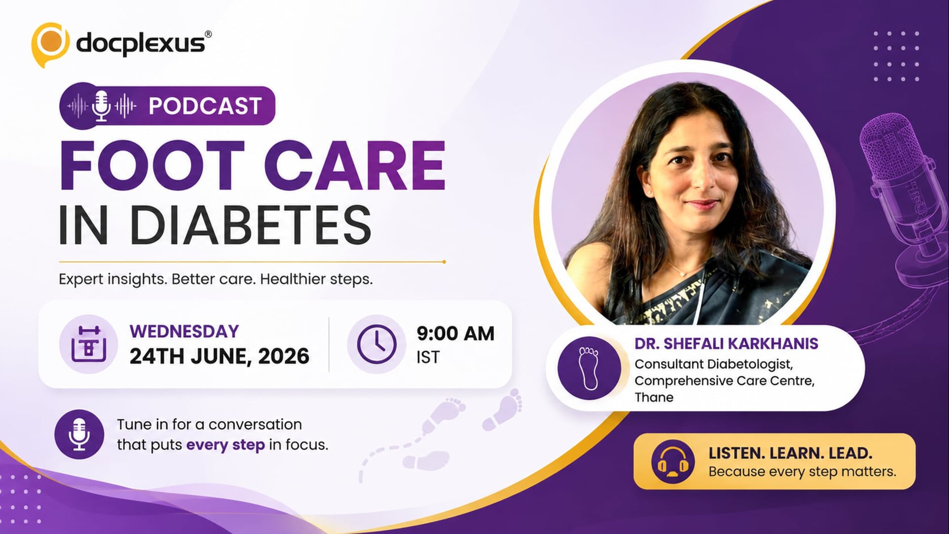 Podcast-Foot care in diabetes