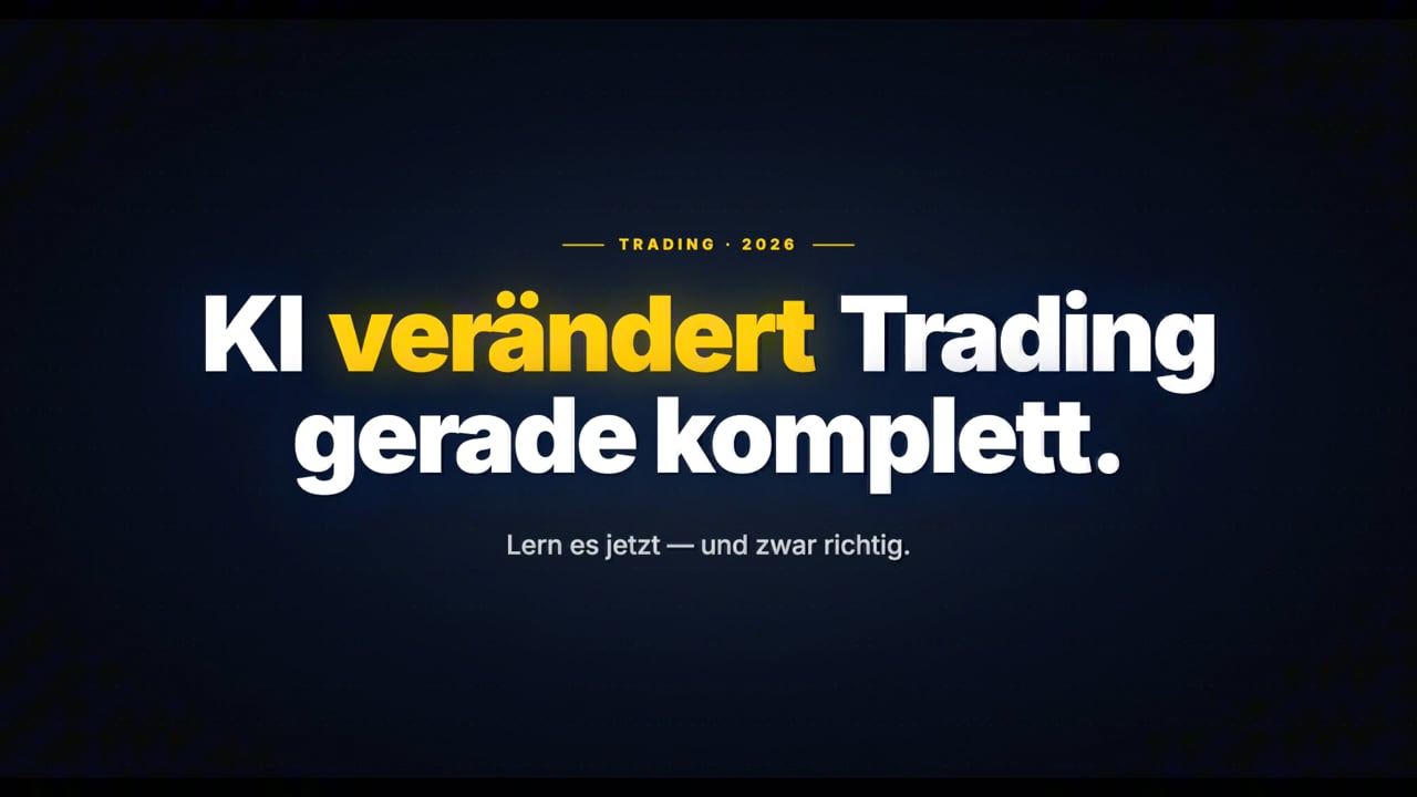 KI für Trader – 2 Tage Hauptkurs von Karsten Kagels