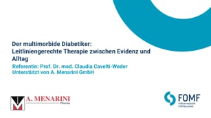 Der multimorbide Diabetiker: Leitliniengerechte Therapie zwischen Evidenz und Alltag