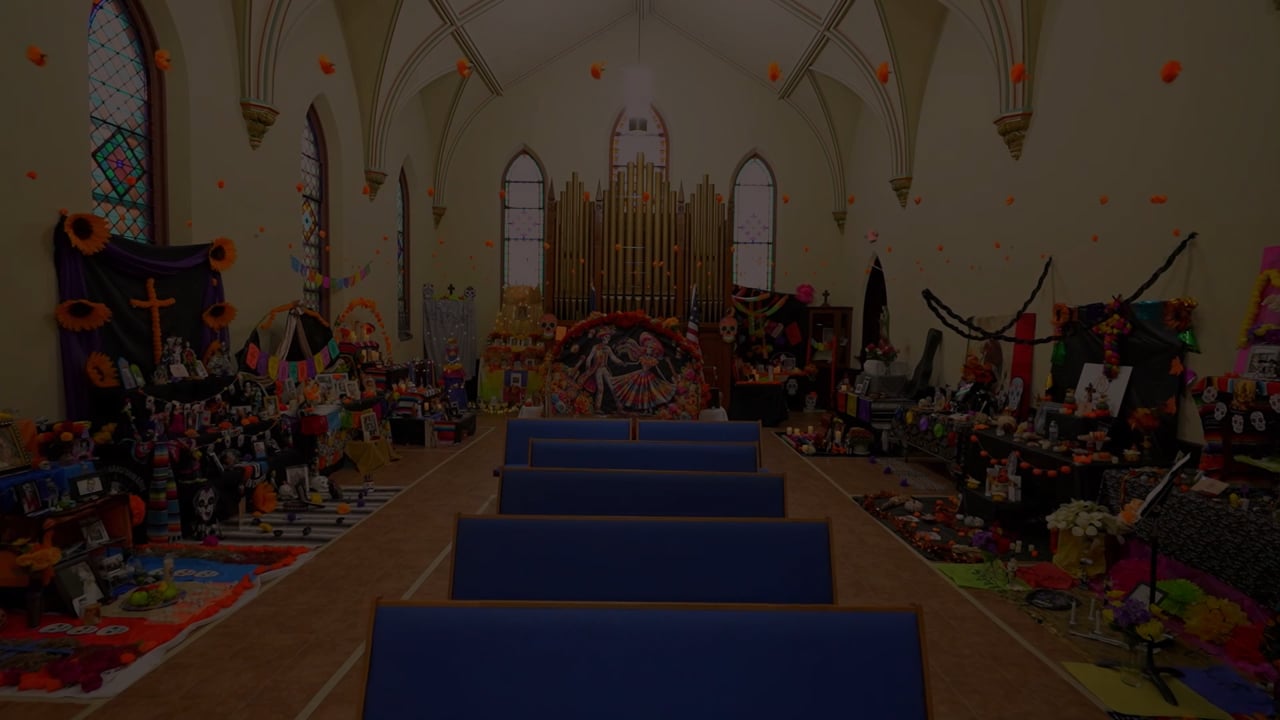 Ste. Anne Basilica — Día de los Muertos