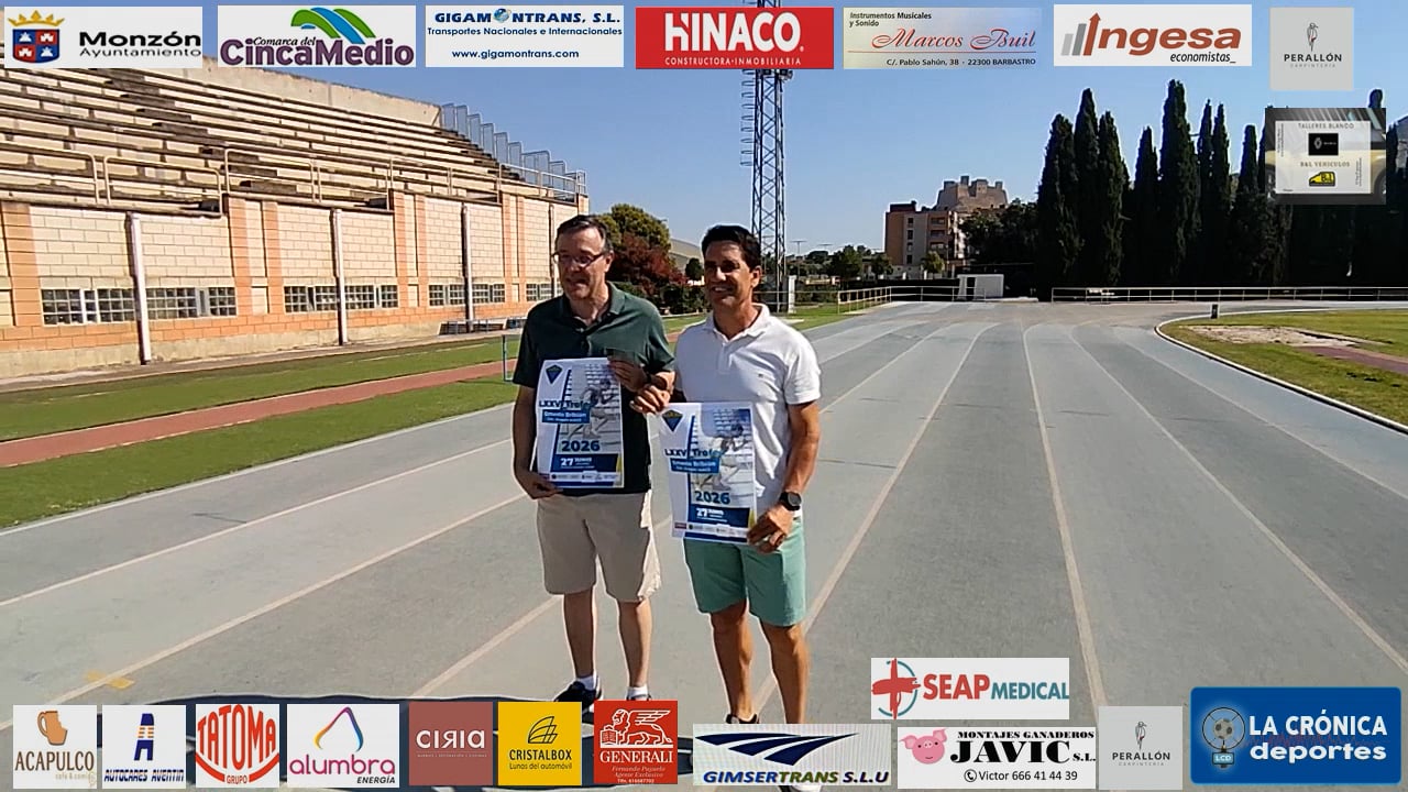 EL CENTRO ÁTLETICO HINACO MONZÓN ORGANIZA LA  76 EDICIÓN DEL TROFEO ERNESTO BRIBIÁN. COINCIDIRÁ CON EL CAMPEONATO DE ARAGÓN SUB-23
