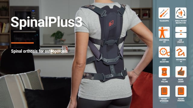 SpinalPlus 3 - Spinal orthosis for osteoporosis 