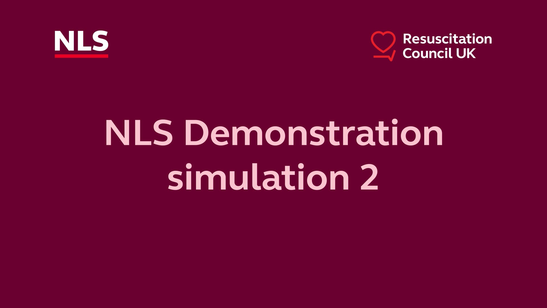 RCUK Newborn Life Support - Demonstration simulation 2 | Videos ...