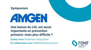 Une baisse du LDL est aussi importante en prévention primaire: mais plus difficile ?