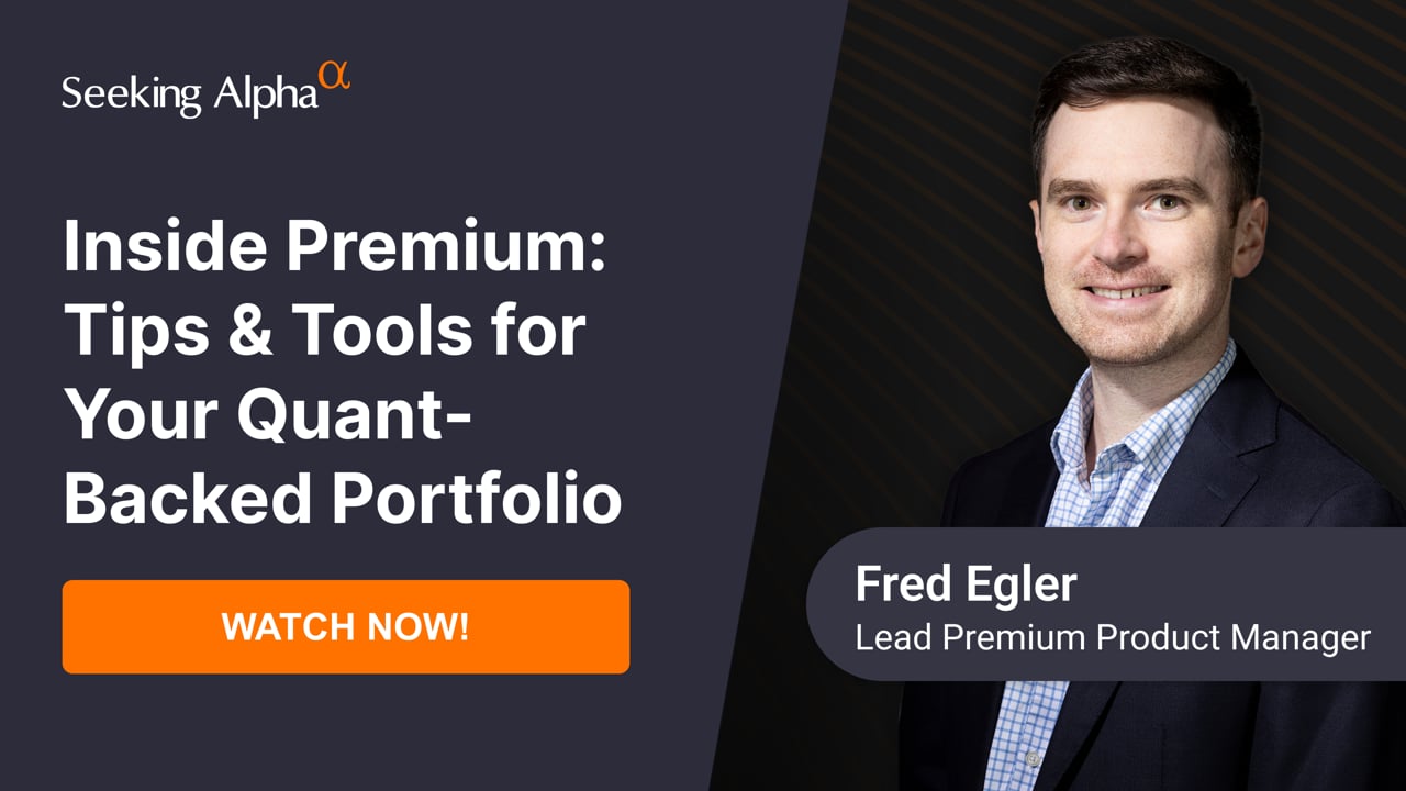 Inside Premium: Tips & Tools For Your Quant-Backed Portfolio