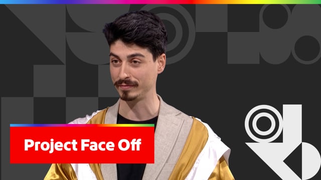 Video still from Sneaks Project Face Off