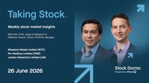 Taking Stock Weekly Insights 26 June 2026