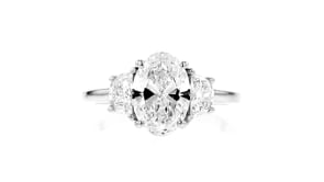 2.50 ct. t.w. Lab-Grown Diamond Ring in 14kt White Gold