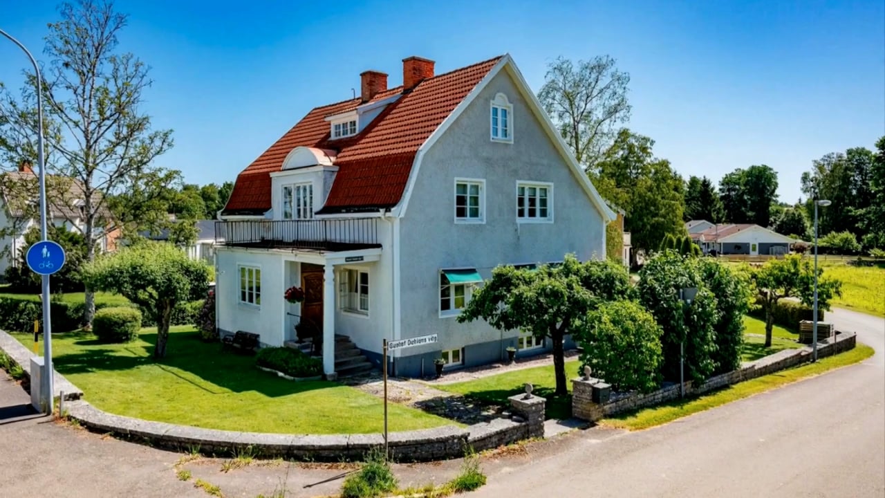 9 rum Villa på Gustaf Daléns väg 7 Stenstorp Falköpings kommun - video