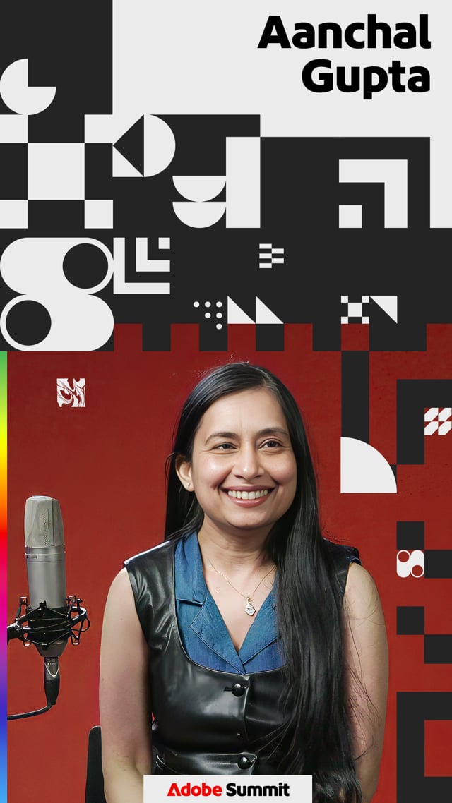 Video still from Executive Aanchal Gupta Social Video
