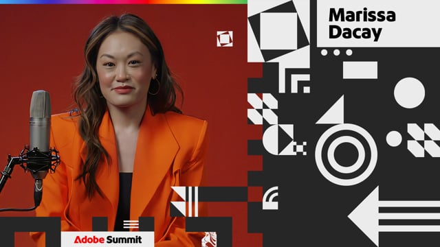 Video still from Adobe For Business Brand Executive Marissa Dacay Social Video