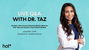 Dr. Taz Live Q&A June 26th