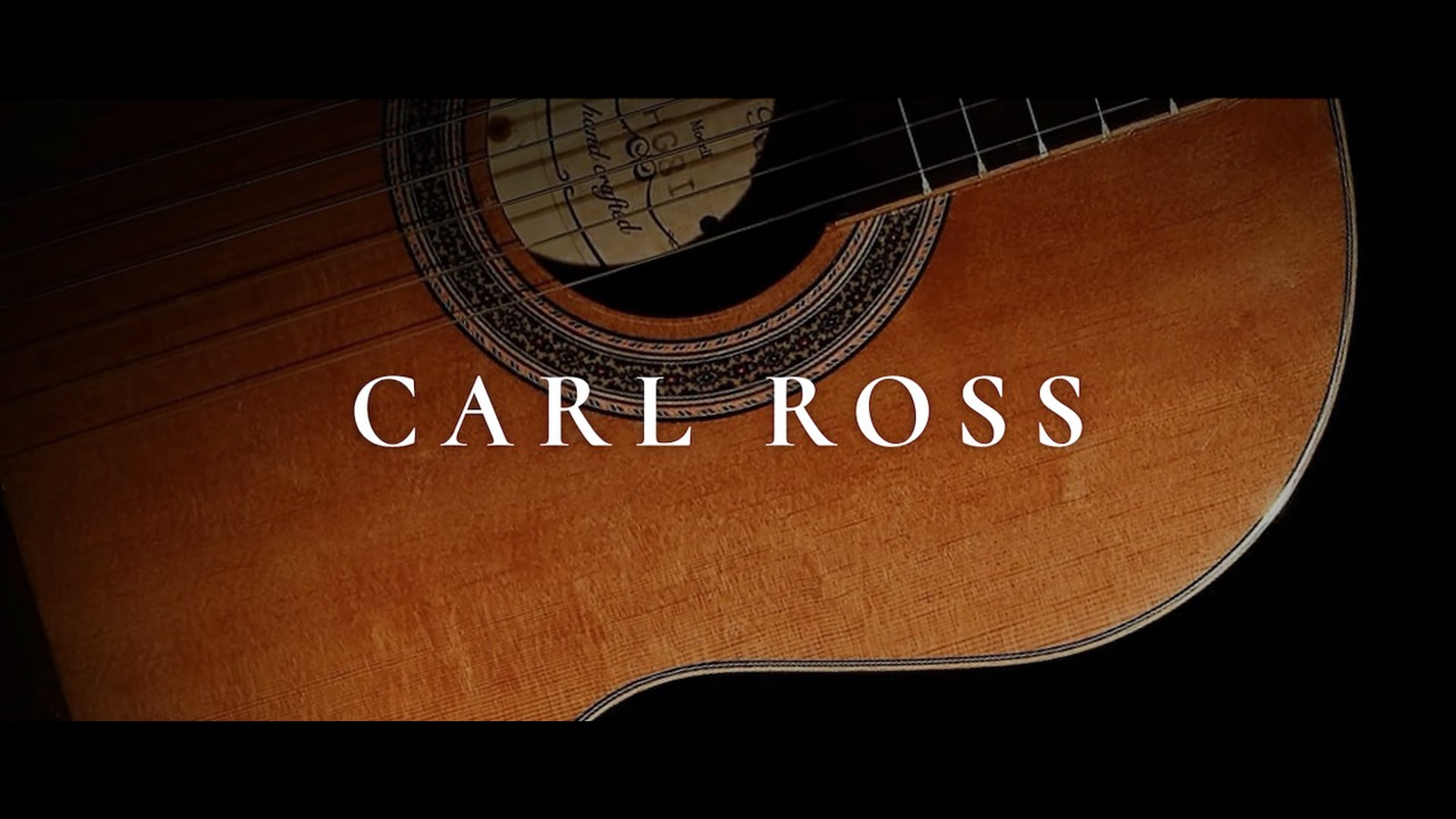 Promotional video thumbnail 1 for Carl Ross