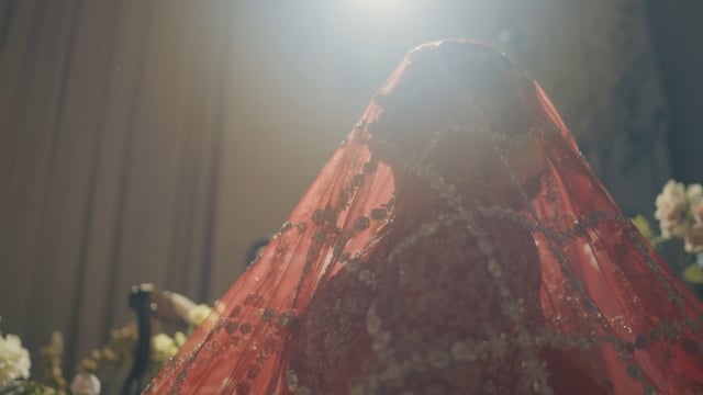 Still from Jasdeep & Vidish next day edit by Happy Soul Films, Toronto wedding videographers