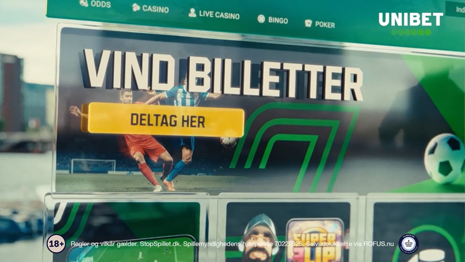 Unibet Win Tickets