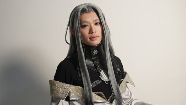 月夜一縷、ビジュアル撮影時コメント ～姫鶴一文字～