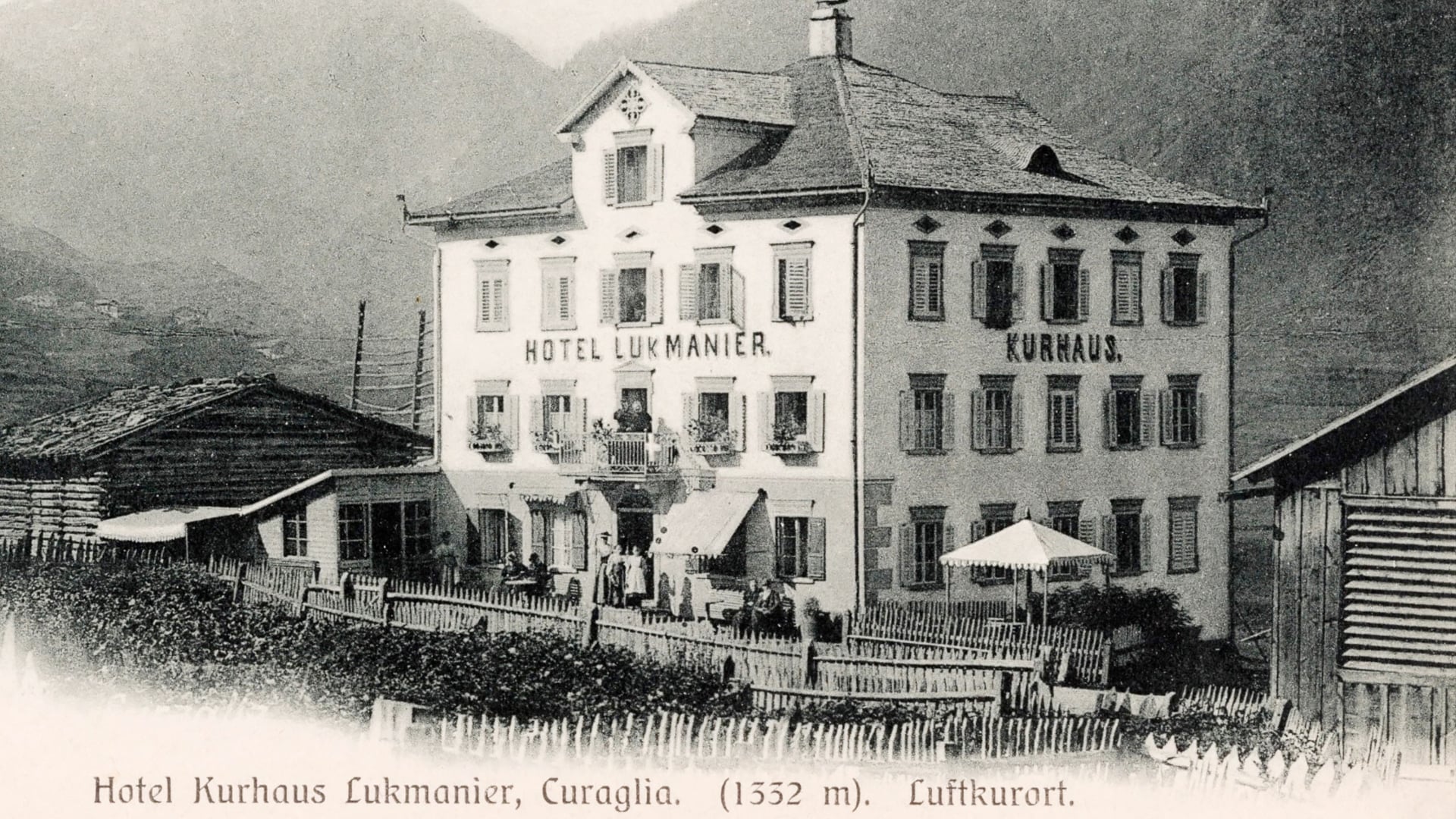 Curaglia &ndash; Ein beliebter Luftkurort, 1900&ndash;1939