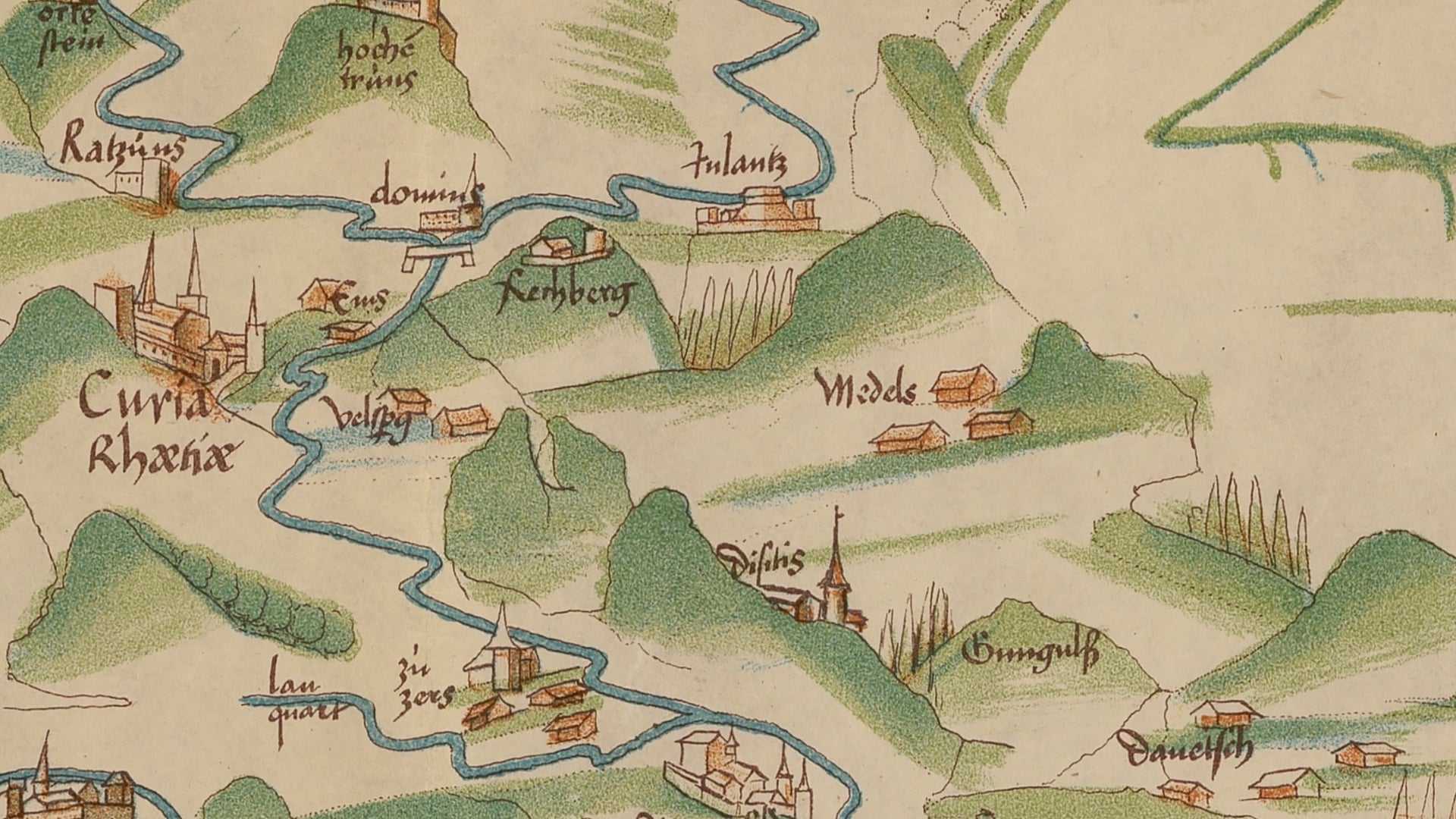 Val Medel? Alte Karten geben Auskunft