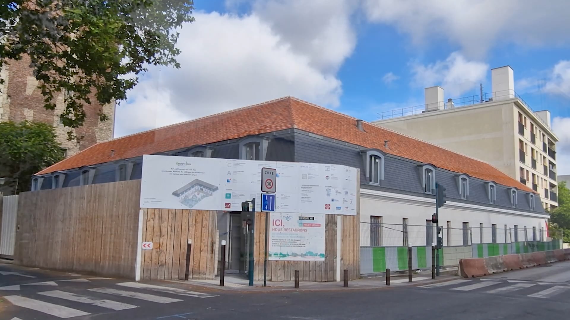 Juin 2026 : avancé des travaux des écuries Richelieu