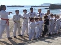 Festa de final de curs a l'escola d'arts marcials