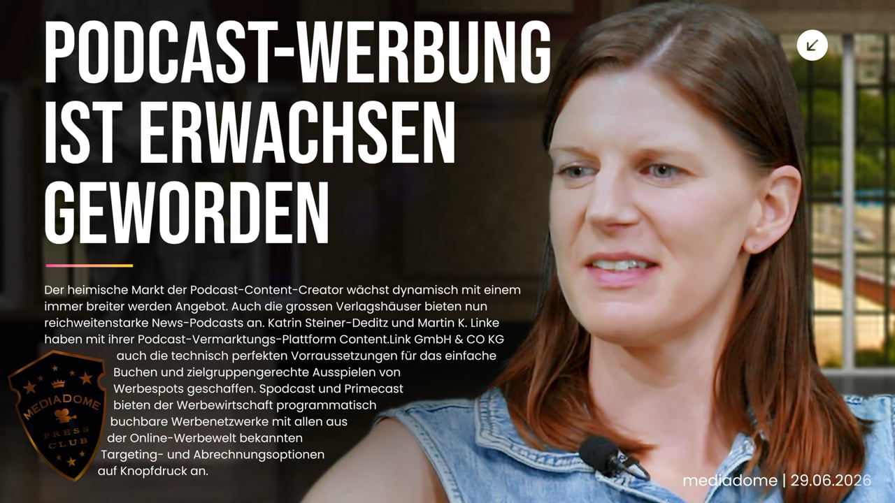 Content.Link GmbH & CO KG – Podcast-Werbung ist erwachsen geworden