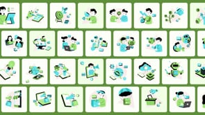 110 Animated Business Ecosystem, a Duotone Icon by Vectors Market (Thumbnail 4 of 4)