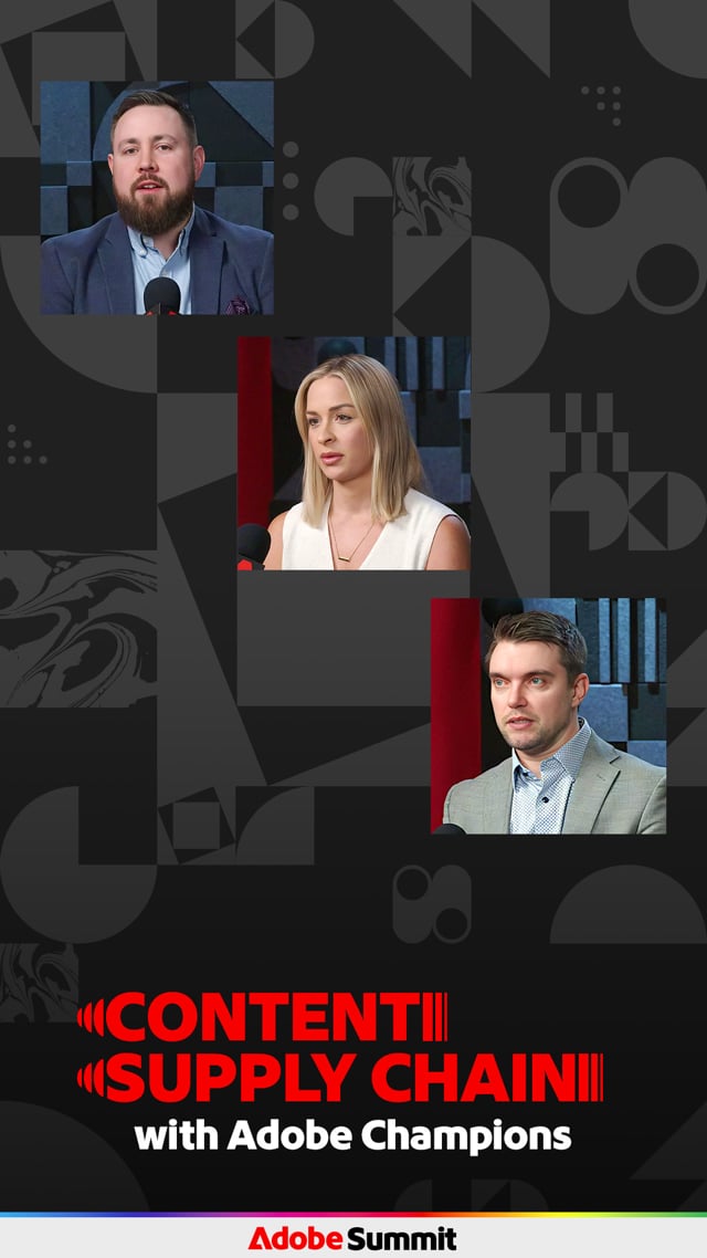 Video still from Influencers on the Content Supply Chain