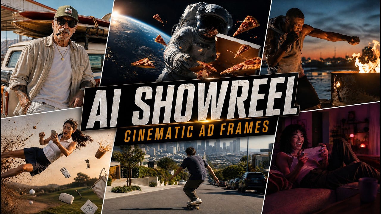 AI Art Director & AI Filmmaker Showreel 2026 | Chinmay Desal..