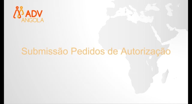 Submissão de Pedido de Autorização