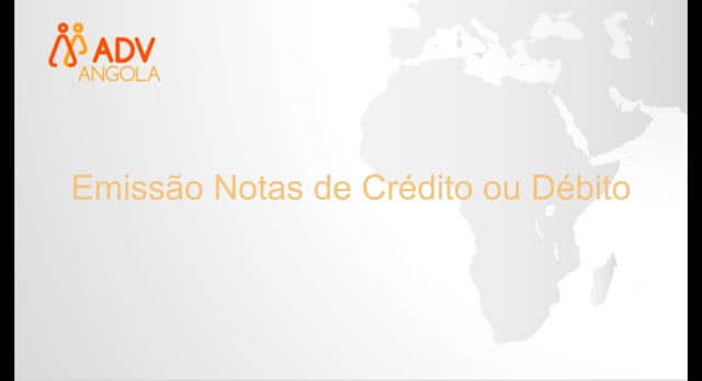 Nota de Crédito ou Débito