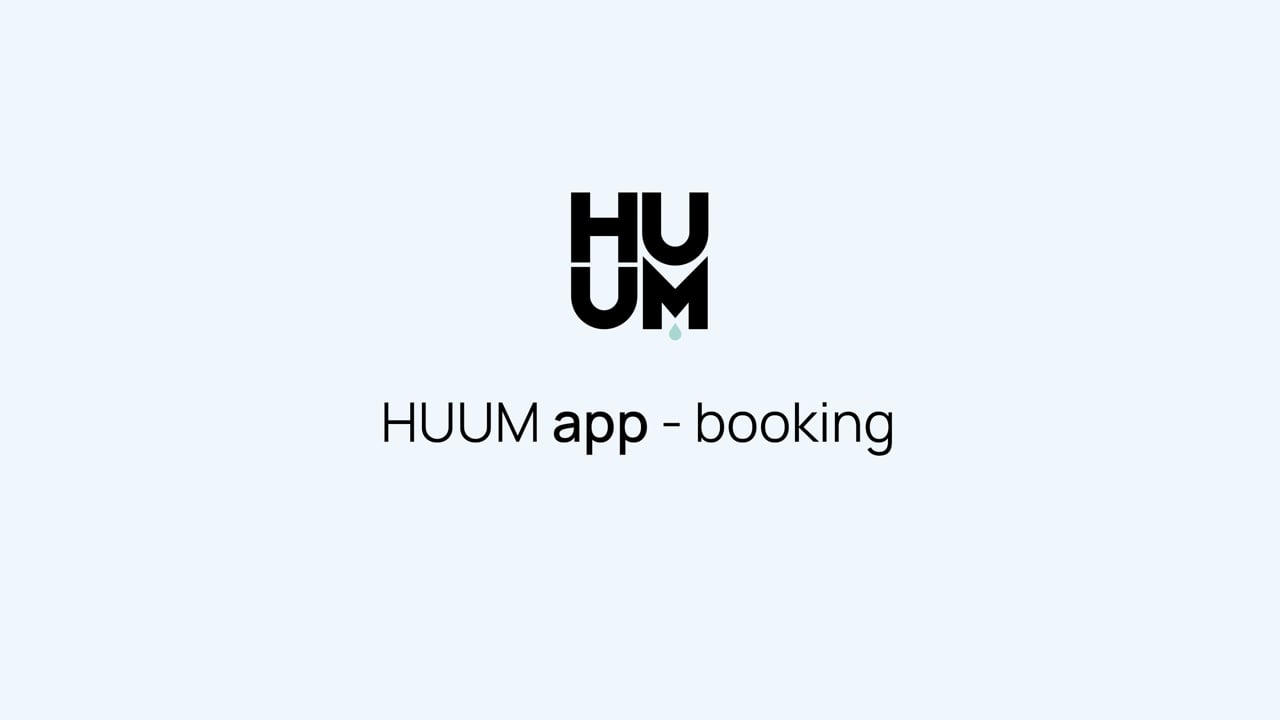 HUUM app - booking