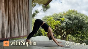 Gentle morning yoga to wake up + feel good