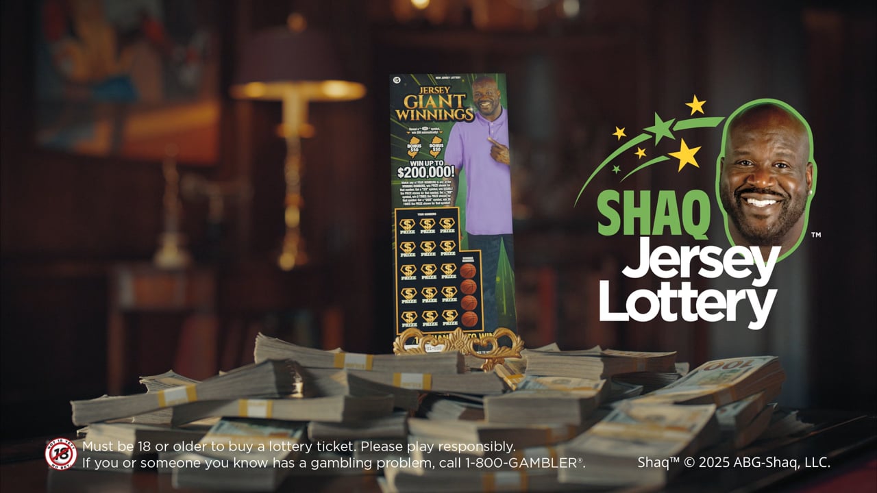 New Jersy Lottery "Shaq Jersey"