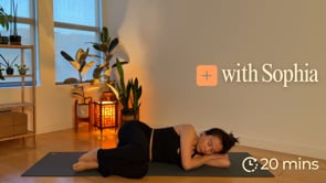 Wind down before bedtime gentle flow yoga