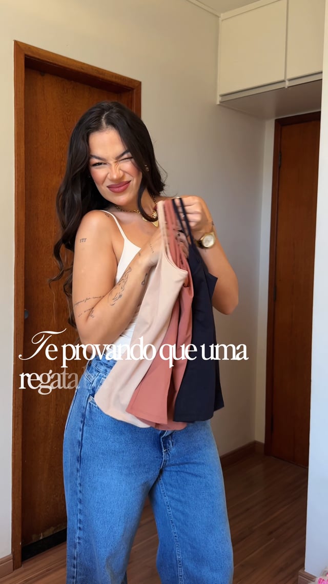 Camisete Leve em Microfibra com Al�a Sem Bojo