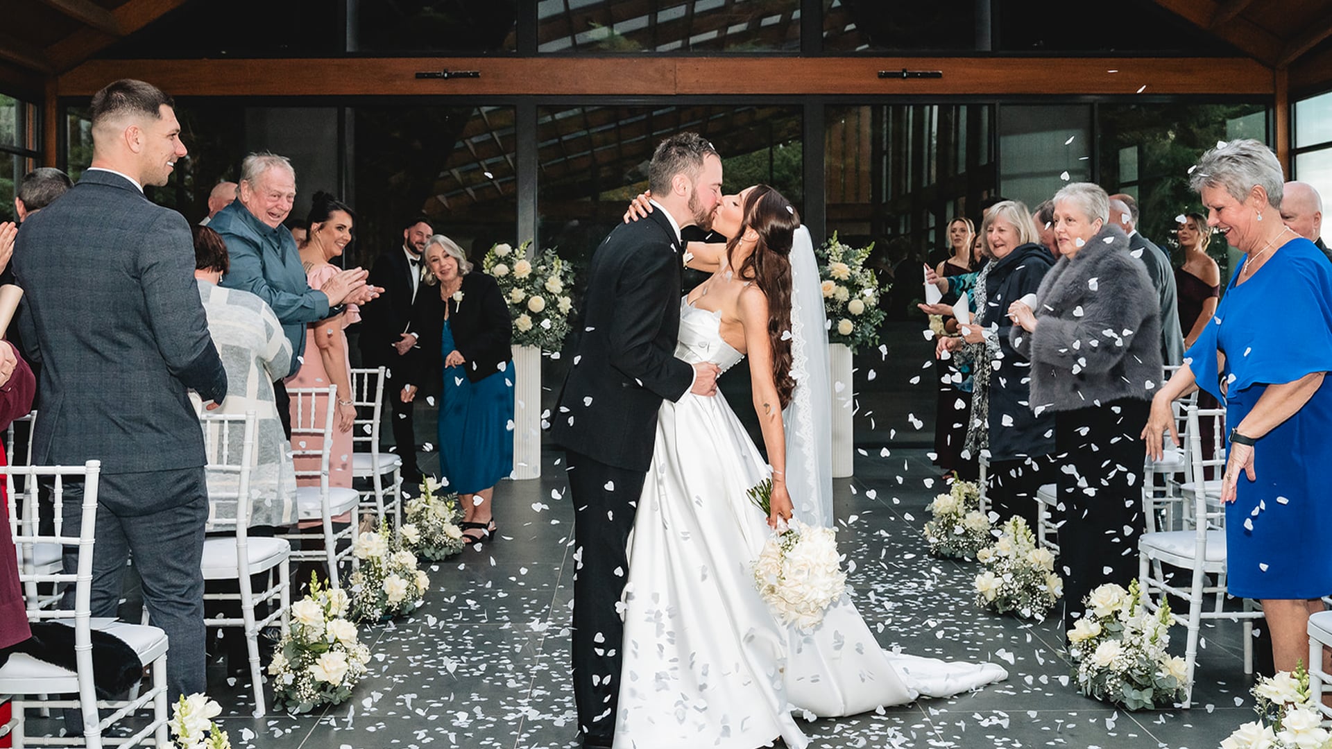 Callum and Hayley wedding film at Marnong Estate, Mickleham, by C2 Films