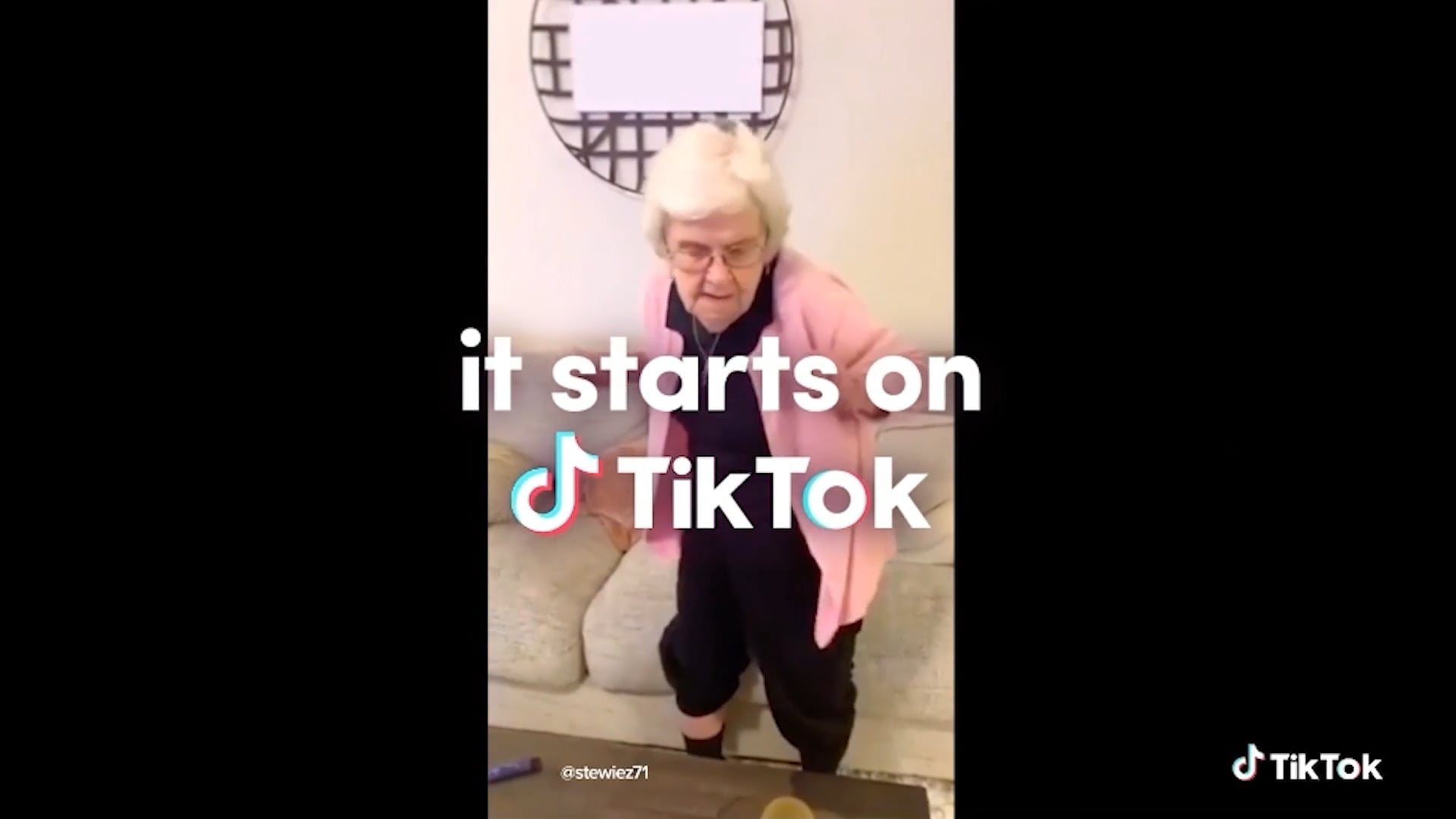 TIK TOK "IT STARTS ON"