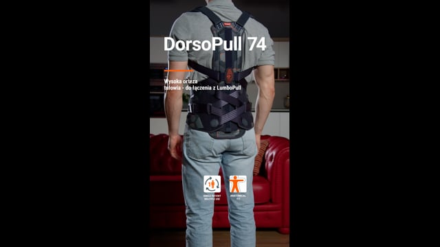 DorsoPull 74 - Wysoka orteza tułowia - do łączenia z LumboPull