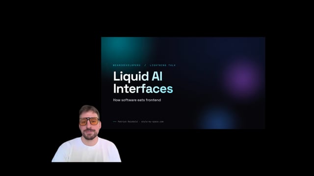 Liquid AI interfaces: how software eats frontend